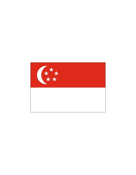 BANDIERA SINGAPORE CM 100X150