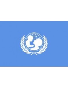 BANDIERA UNICEF CM 100X150