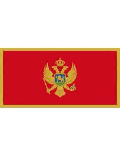 BANDIERA MONTENEGRO CM 70X100