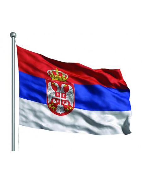 BANDIERA SERBIA CM 150X220