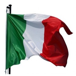 BANDIERA ITALIA CM 250X375
