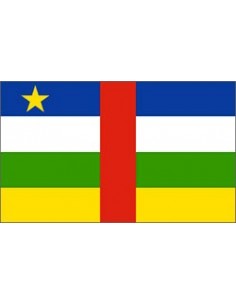 BANDIERA REPUBBLICA CENTRAFRICANA CM 70X100