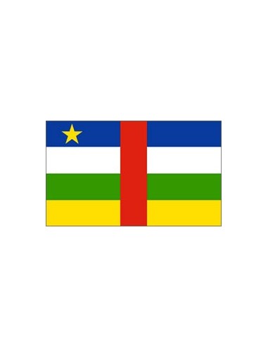 BANDIERA REPUBBLICA CENTRAFRICANA CM 70X100