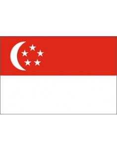 BANDIERA SINGAPORE CM 70X100
