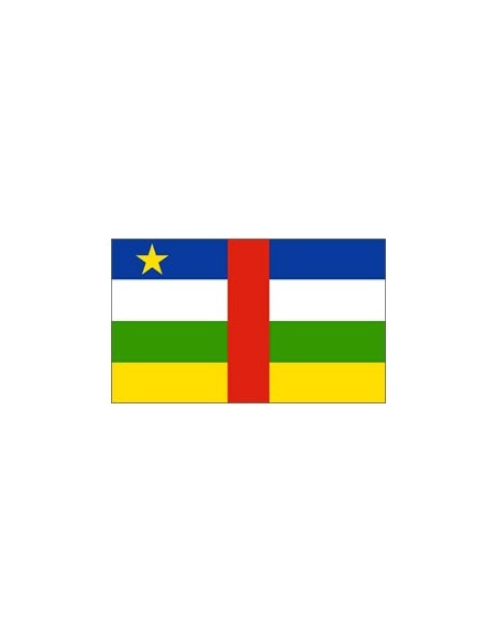 BANDIERA REPUBBLICA CENTRAFRICANA CM 150X220