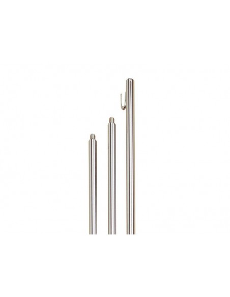 ASTA INTERNO OTTONE CROMATO CM 180 3 PZ
