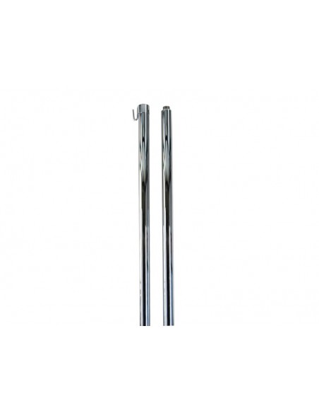 ASTA INTERNO MOD. ECO FERRO CROMATO CM 180 2 PZ