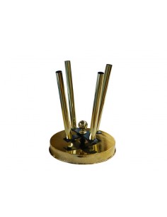 BASE ACCIAIO INOX LUX DIAM. 280 A 4 POSTI
