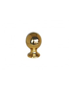 POMOLO A SFERA OTTONE LUX DIAM. 55 MM