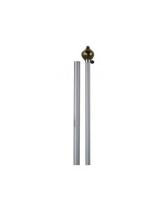 PENNONE ALLUMINIO ANODIZZATO CM 65/50 MT 5