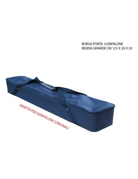 BORSA PORTAGONFALONE RIGIDA CM 125X20X20
